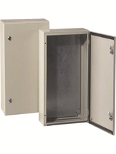 Metal electrical cabinet + plate, sizes to choose from